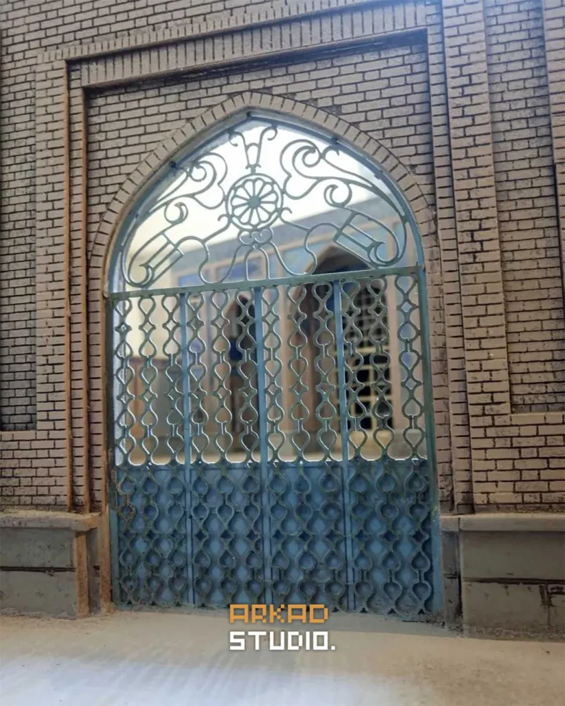 ورودی و گنبد ماکت مسجد جامع خرمشهر باغ موزه مینیاتوری مشهد - ماکت‌سازی آرکاد